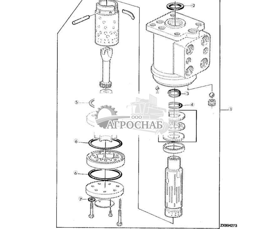 STEERING UNIT SEAL-KIT 